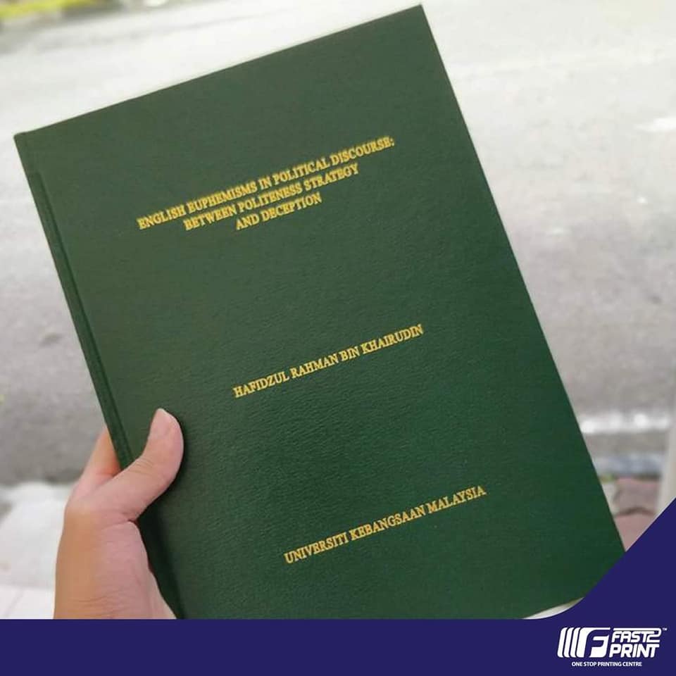 hard cover thesis in kl