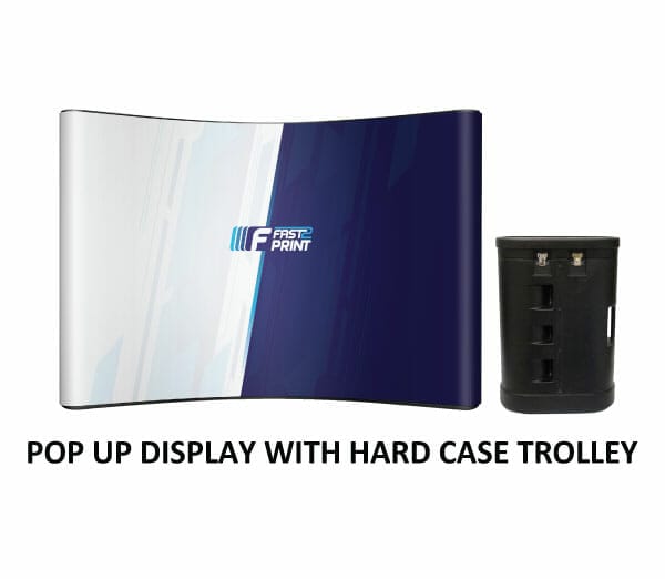 Pop-up Display With Hard Case Trolley